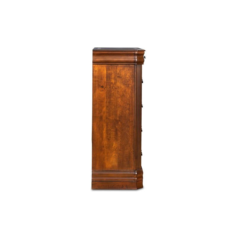 SHERIDAN CHEST- BURNISHED CHERRY
