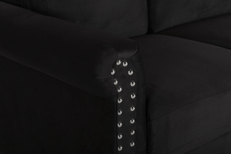 ALANI LOVESEAT-BLACK