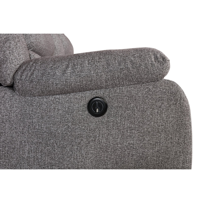 GRANADA DUAL RECLINER SOFA W/PWR FR-GRAY