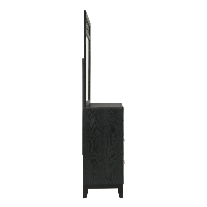 OBSIDIAN MIRROR-BLACK