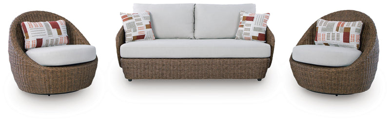 Double Point Outdoor Seating Set