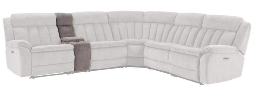 Parker House Furniture Cuddler Entertainment Console in Laurel Dove