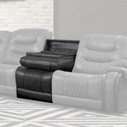 Parker House Outlaw Armless Chair with Drop Down Table in Stallion