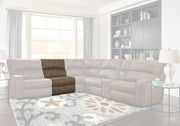 Parker House Polaris Armless Recliner in Kahlua