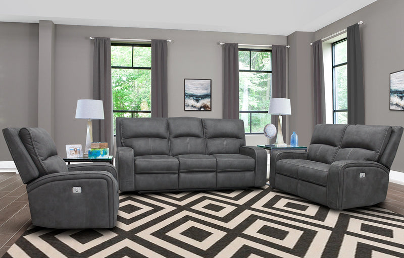 Parker Living Polaris Power Reclining Sofa Loveseat and Recliner