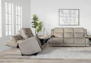 Parker Living Penfield - Frappe Power Reclining Sofa and Loveseat