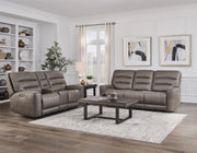 Parker Living Lawson - Sydney Brunette Power Zero Gravity Tilt Console Loveseat P2