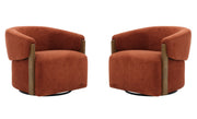Parker Living Finley Swivel Accent Chair Two Pack