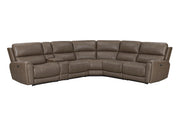 Parker Living Hancock 6 Piece Zero Gravity Power Reclining Sectional with Power Adjustable Headrests
