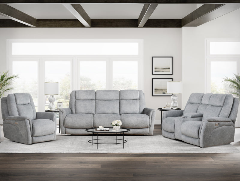 Parker Living Linus - Hudson Grey Zero Gravity Power Recliner