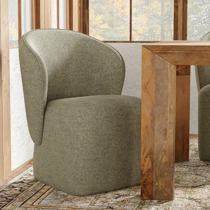 Parker House Crossings - Eden Dining 84 Inch Rectangular Dining Table With 4 Upholstered Chairs
