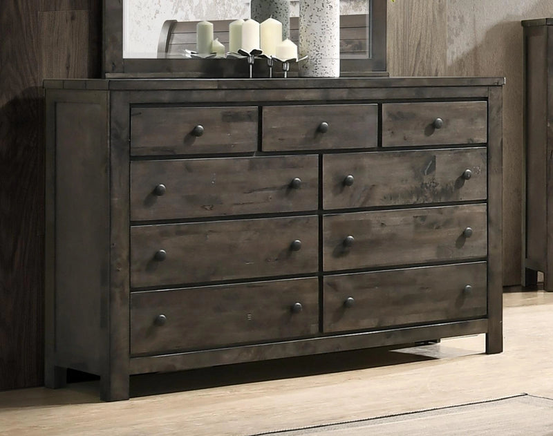 New Classic Furniture Blue Ridge Dresser in Rustic Gray