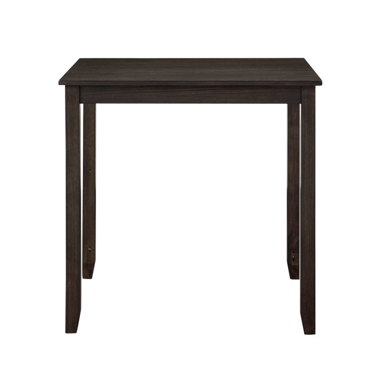 HESTON 36" STORAGE COUNTER TABLE SET W/2 CHAIRS-CHERRY