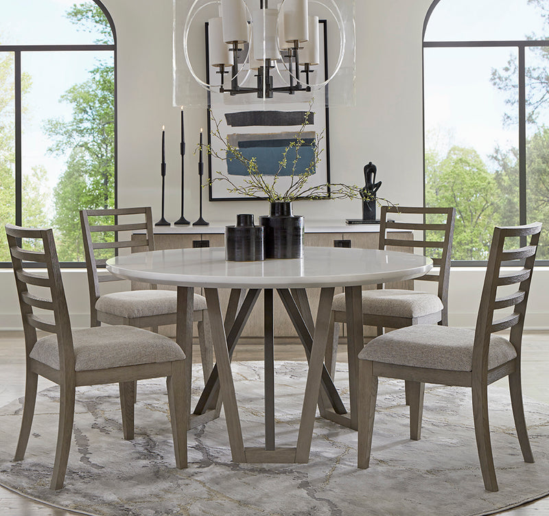 Parker House Pure Modern Dining Ladder Back Dining Chair Two Pack