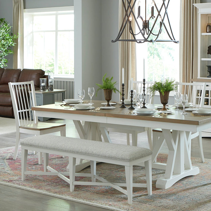 Parker House Americana Modern Dining 49 In. Upholstered Counter Bench