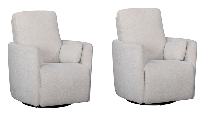 Parker Living Turner Manual Swivel Glider Recliner Two Pack