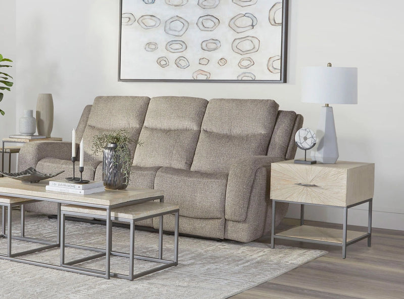Parker Living Penfield - Frappe Power Reclining Sofa and Loveseat