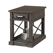 Parker House Sundance - Smokey Grey Cocktail Table with 2 Chairside Tables and Console Table