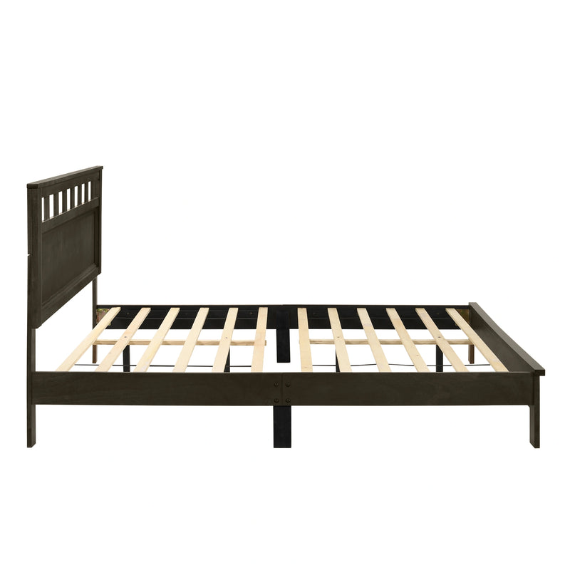 PISCES 4/6 F PANEL BED-HB/FB/RAILS-GRAY