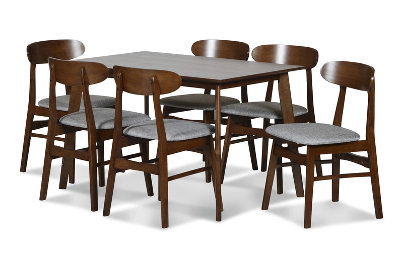 MOROCCO DINING CHAIR W/LIGHT GRAY SEAT CUSHION