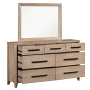 Parker House Breckenridge - Bedroom Queen Bed 2 Nightstands Dresser with Mirror and Chest