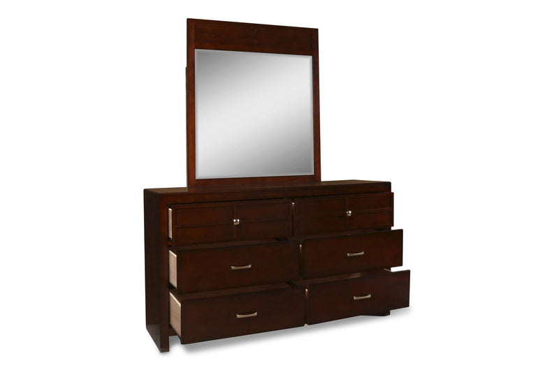 KENSINGTON MIRROR- BURNISHED CHERRY