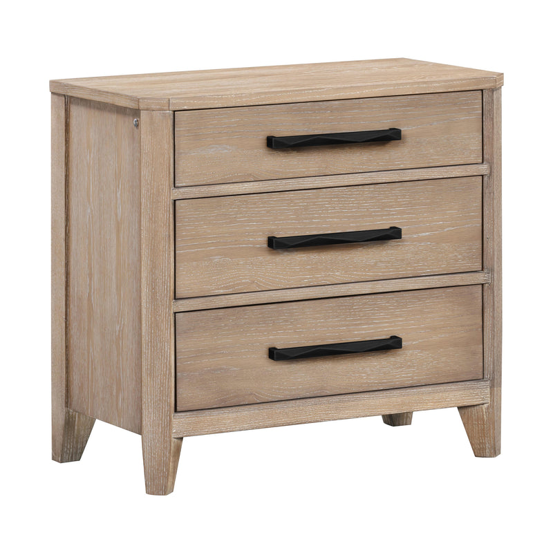 Parker House Breckenridge - Bedroom Queen Bed 2 Nightstands Dresser with Mirror and Chest
