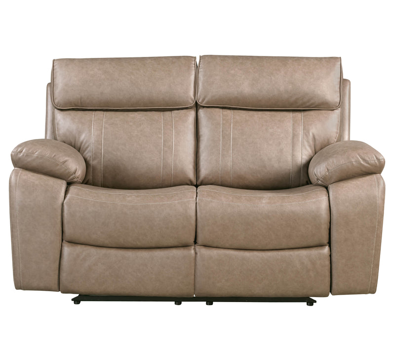 Parker Living Theon - Stokes Toffee Manual Reclining Sofa Loveseat and Recliner