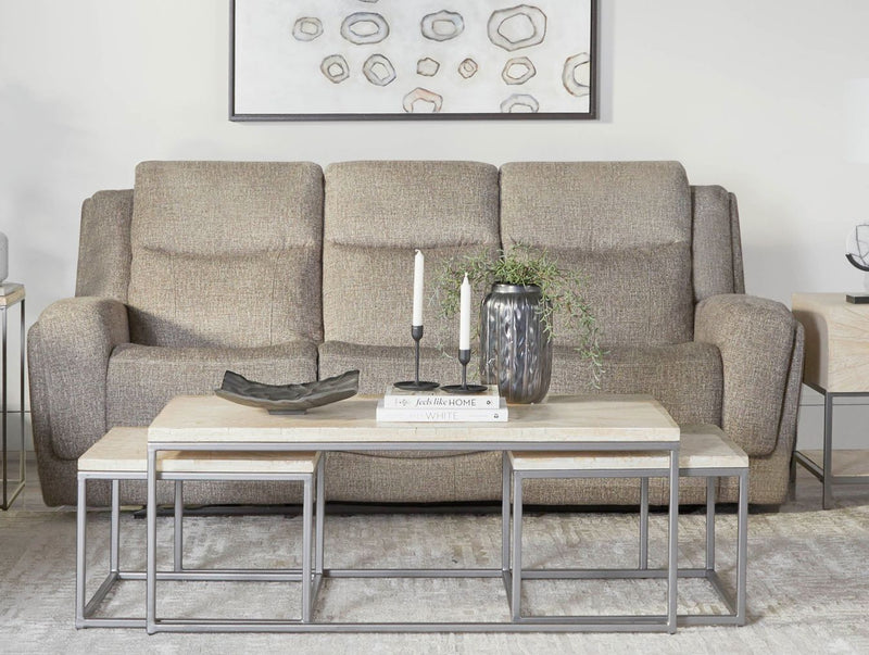 Parker Living Penfield - Frappe Power Reclining Sofa and Recliner