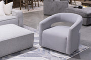 Parker Living Orbit - Dame Dove Open Back Accent Chair