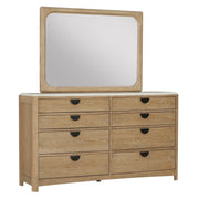 Parker House Escape - Bedroom Queen Poster Bed 2 Nightstands and Dresser with Mirror