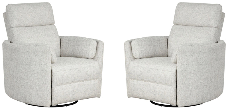 Parker Living Radius Power Swivel Glider Recliner Two Pack