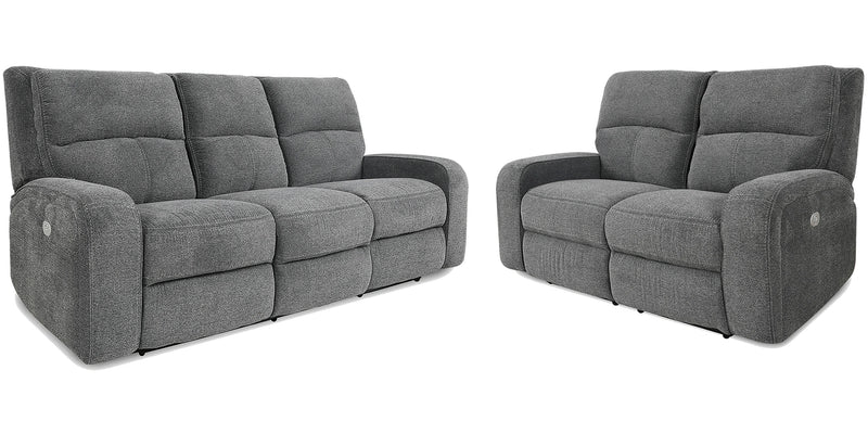Parker Living Polaris Power Reclining Sofa and Loveseat