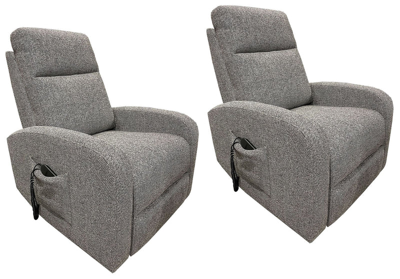 Parker Living Thriller - Natural Beauty Grey Power Lift Recliner Two Pack