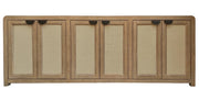 Parker House Escape - Dining 84 Inch Rectangular Extendable Table with Console and 8 Ladderback Chairs