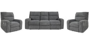 Parker Living Polaris Power Reclining Sofa and Two Recliners