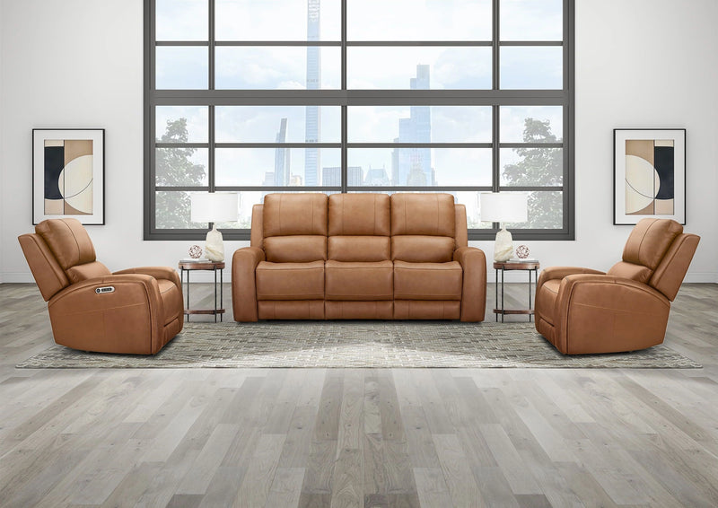 Parker Living Belmont Zero Gravity Power Reclining Sofa and 2 Recliners
