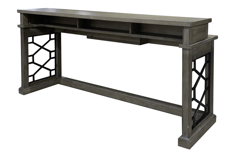 Parker House Sundance - Smokey Grey Cocktail Table with 2 Chairside Tables and Console Table