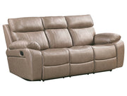 Parker Living Theon - Stokes Toffee Manual Reclining Sofa Loveseat and Recliner