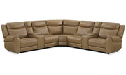 Parker Living Momentum 7 Piece Modular Power Reclining Sectional with Power Adjustable Headrests