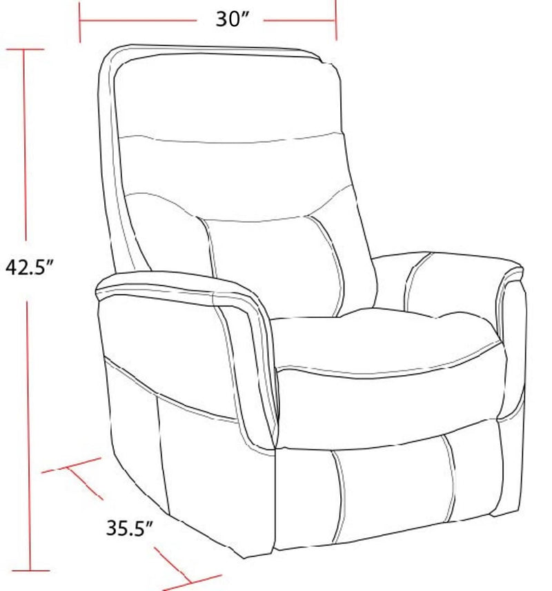 Parker Living Gemini - Robust Swivel Glider Recliner