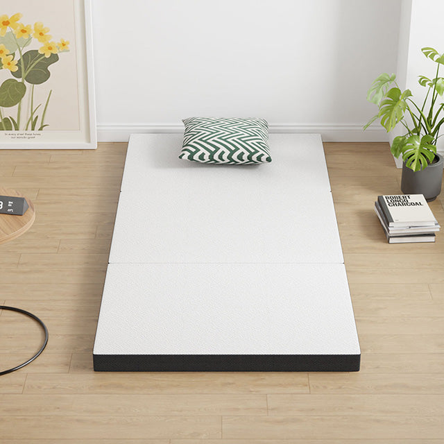 Hollyhock 3" Twin XL Tri-Fold Memory Foam Topper