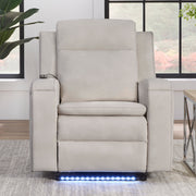 Parker Living Armstrong Power Recliner with Heat Massage and Auto-Glide Two Pack