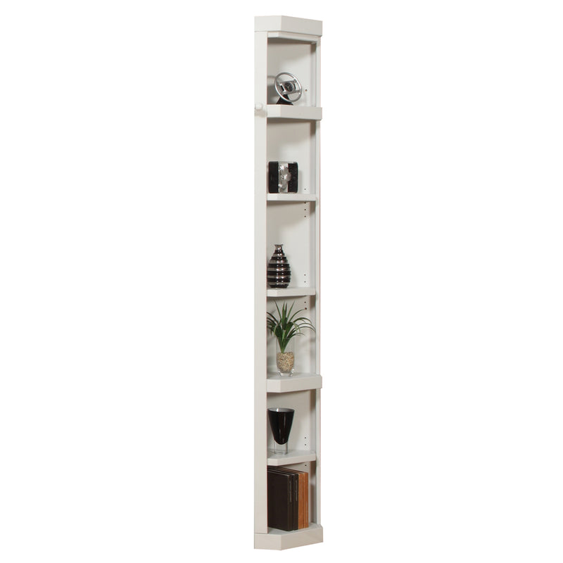 Parker House Boca 6 Piece Library Wall with Corner Bookcases