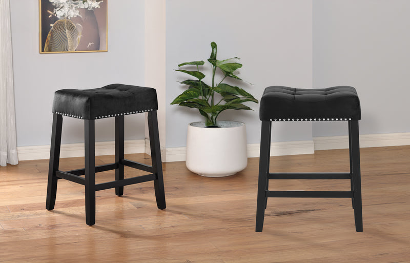 Lennon Saddle Counter Stool