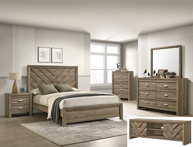 Valor Dresser-Light Brown