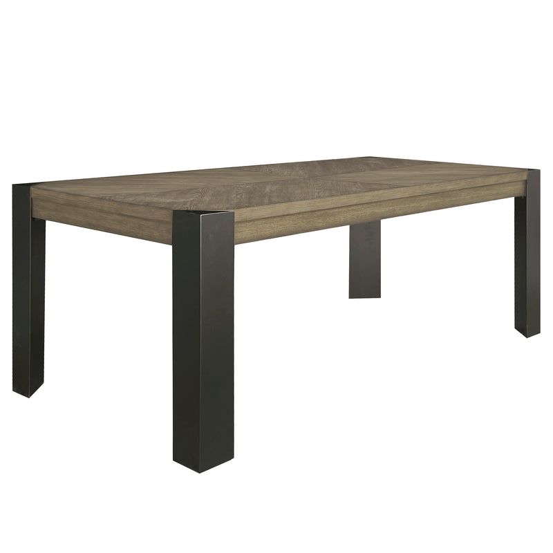 Parker House Cedar Fork - Dining 78 in. with 6 ladderback chairs