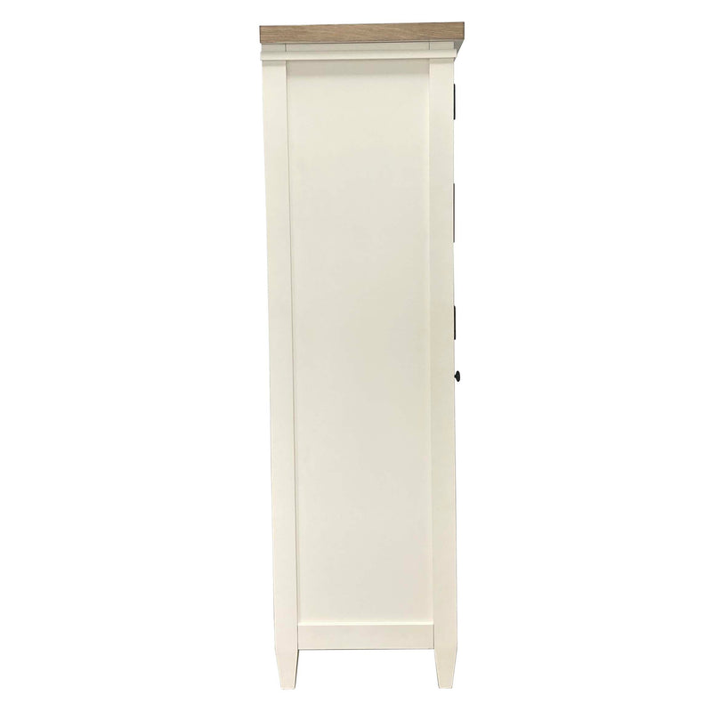Parker House Americana Modern Bedroom 7 Drawer Door Chest with Workstation