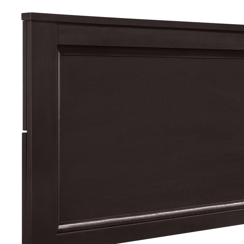 ARIES 6/6 EK PANEL BED-HB/FB/RAILS-MERLOT