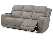Parker Living Penfield - Frappe Power Reclining Sofa Loveseat and Recliner